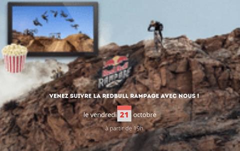 la RedBull rampage à L'appartelier 